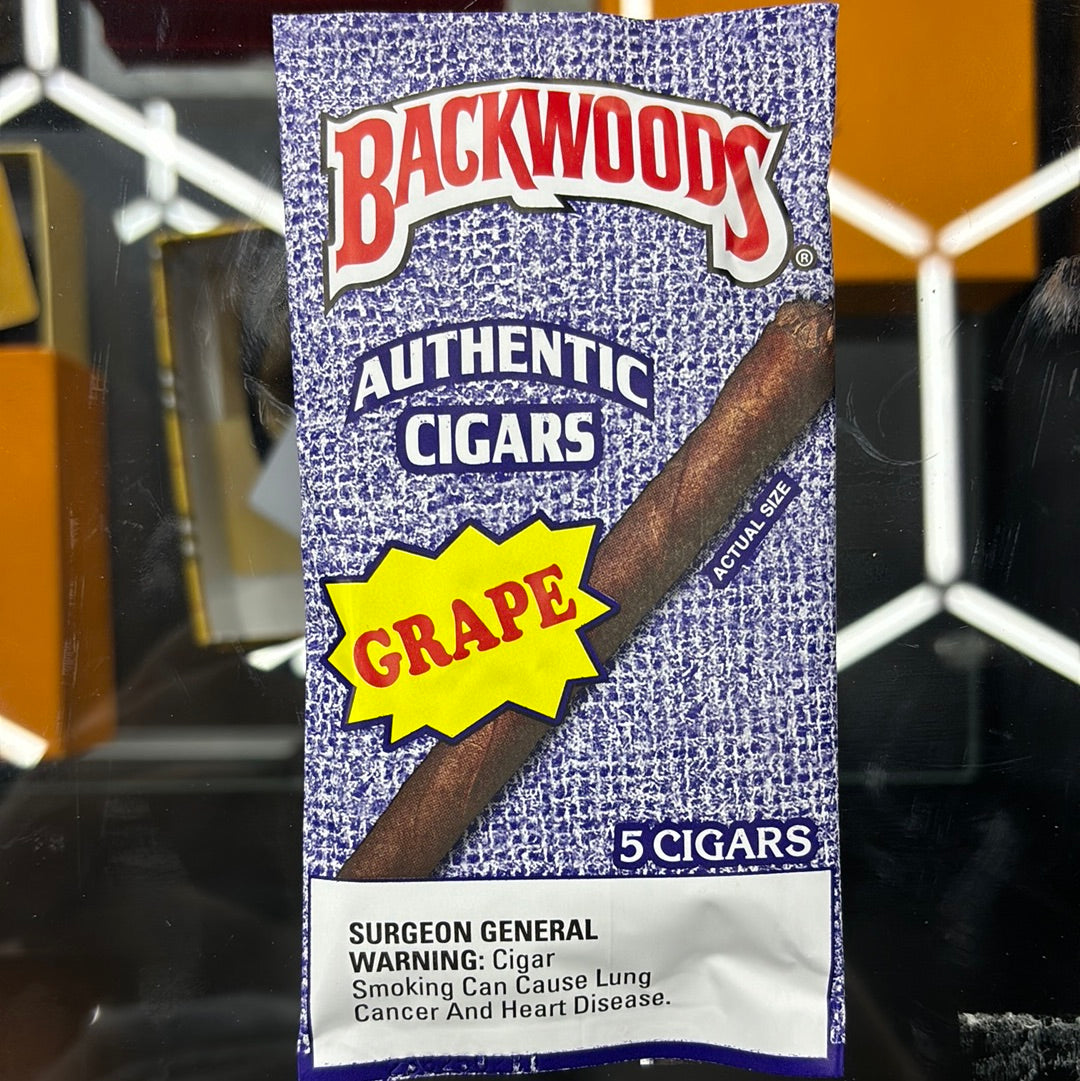Backwoods 5 cigars grape