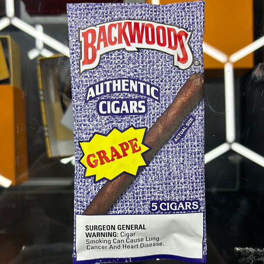 Backwoods 5 cigars grape