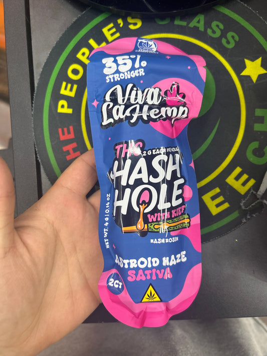 Viva la hemp thcp hash hole w keef 4g total asteroid haze sativa