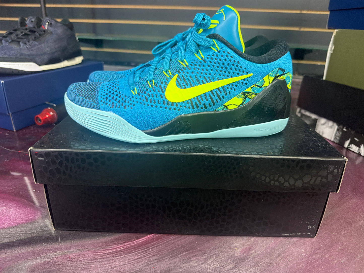 Nike Kobe 9 Elite Low Protro Perspective Size 10