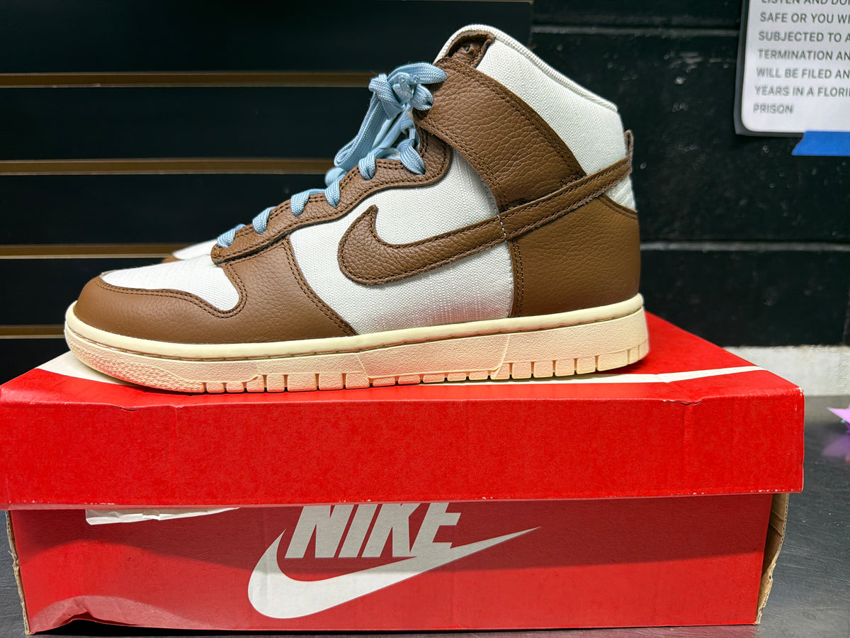 Nike Dunk High PRM Vintage Pecan Sail Size 9