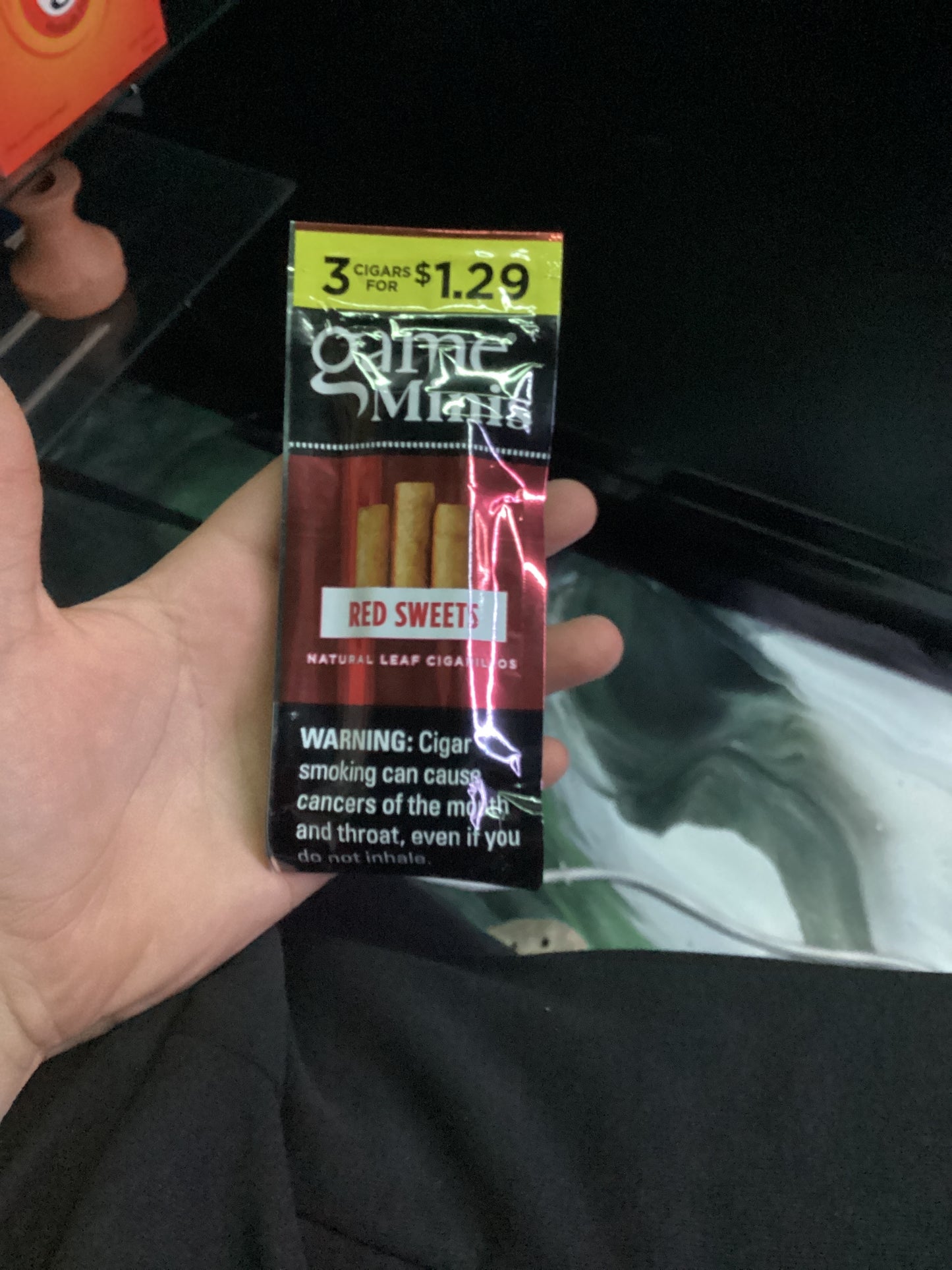 Game minis red sweet 3mini cigarillos