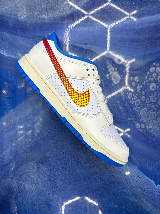 Nike dunk low retro SE pop art sail photo blue (men’s) size 10