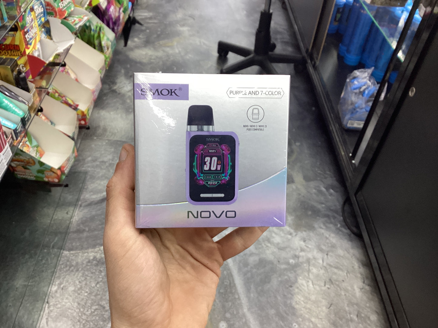 Smok novo gt box kit purple and 7-color