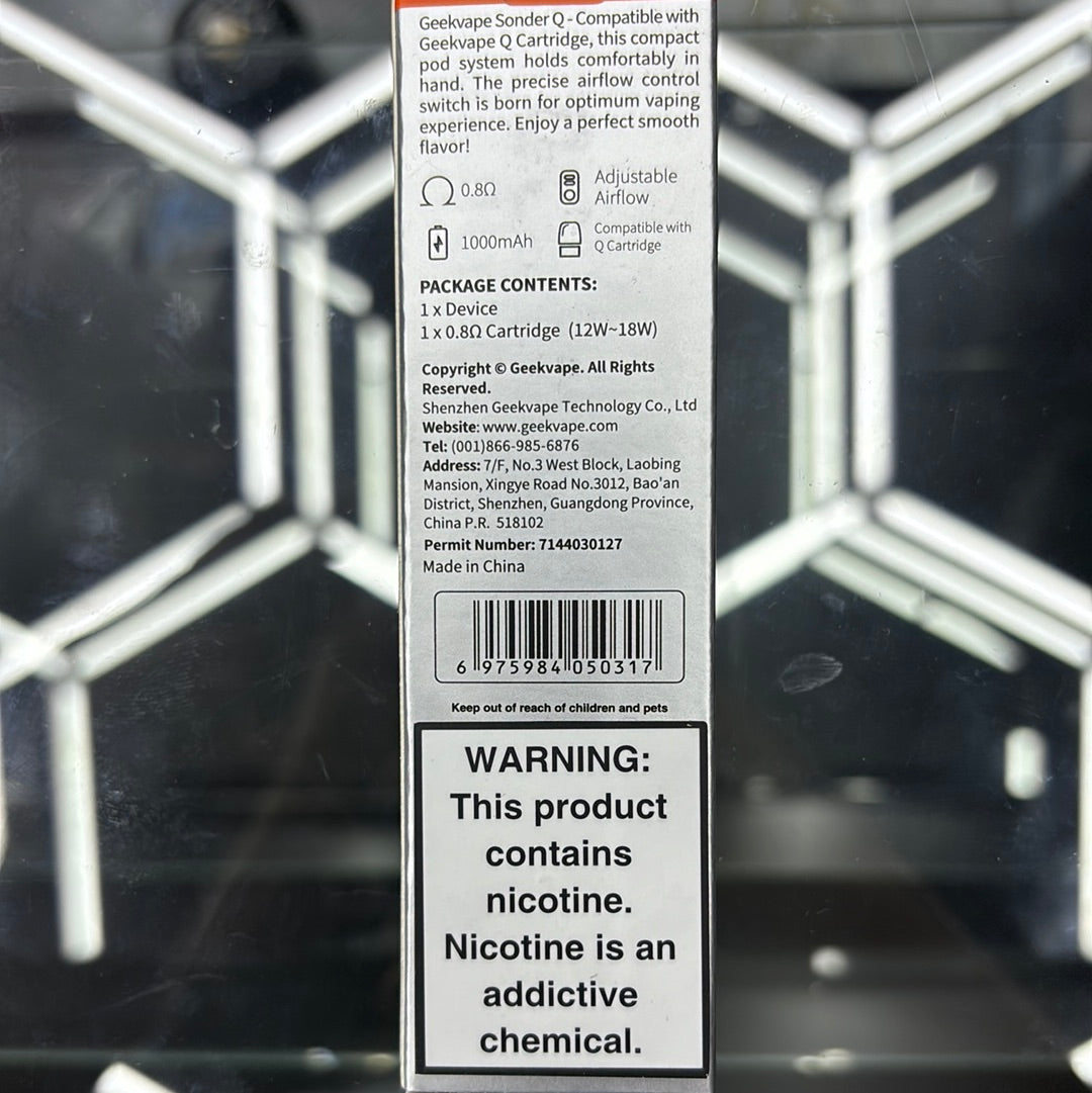 Geek vape qpod wonder q green