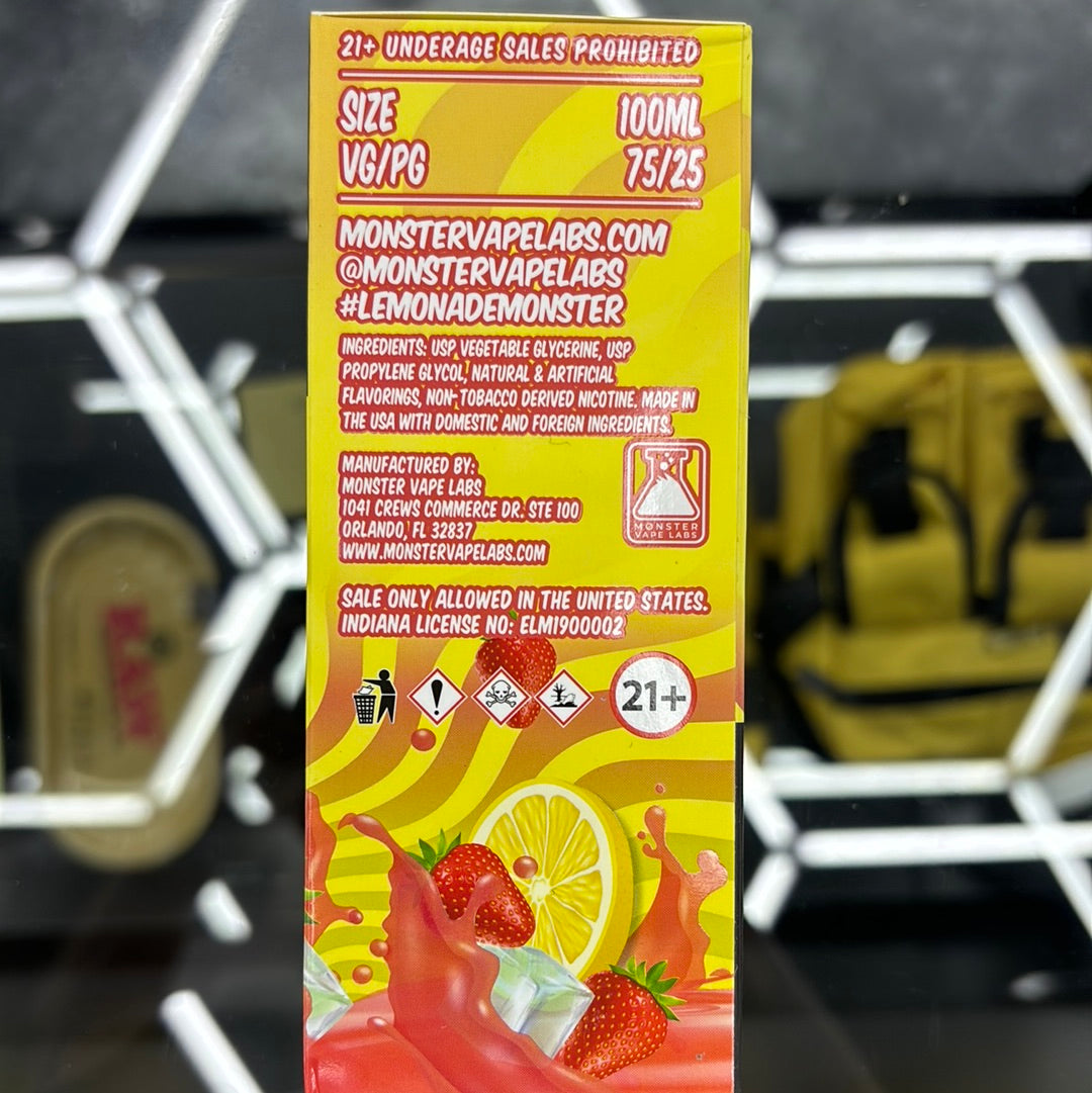 Lemonade monster, strawberry lemonade 6MG 100ml