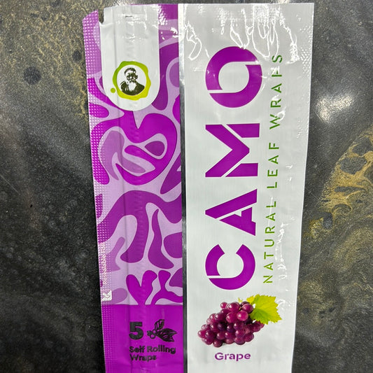 Camo leaf wrap grape