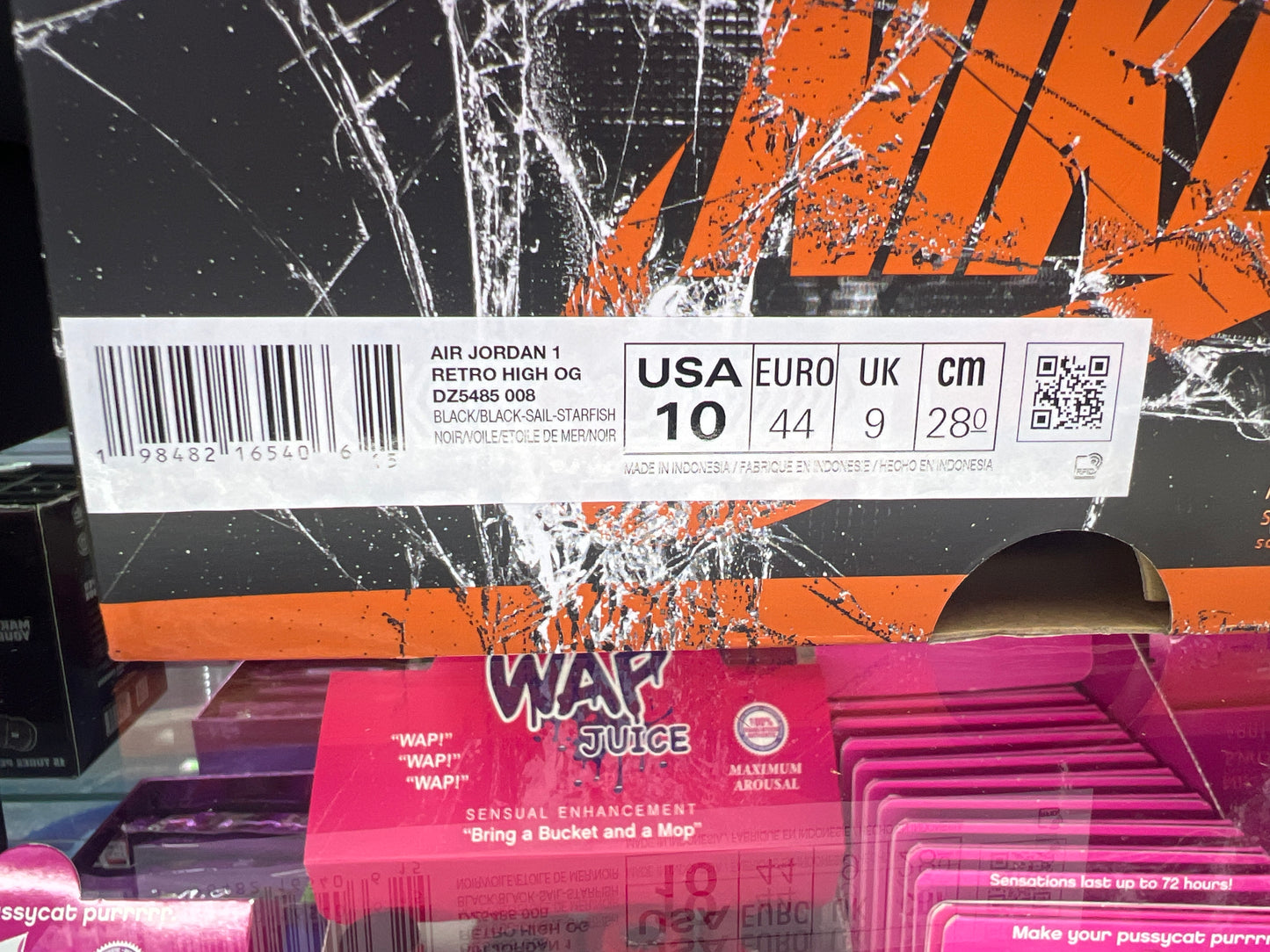 Air Jordan 1 retro high shatter backboards size 10