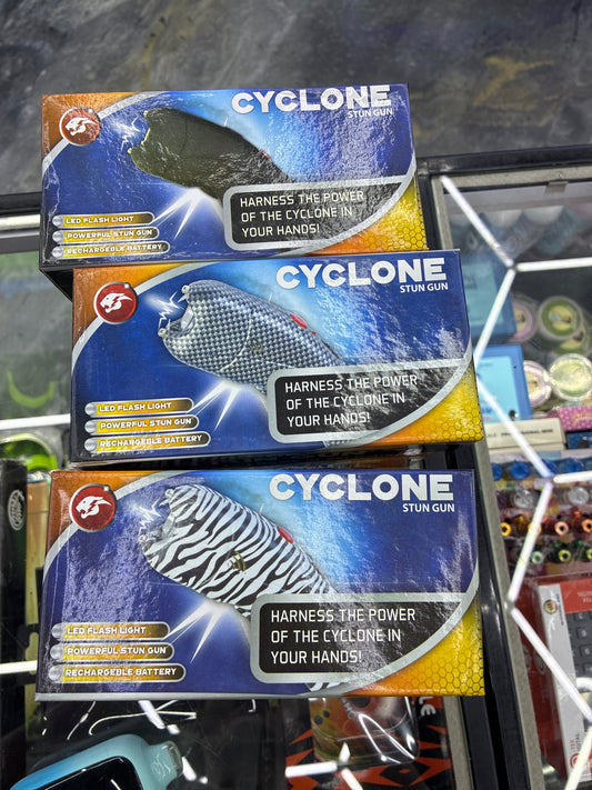 Cyclone stun gun black