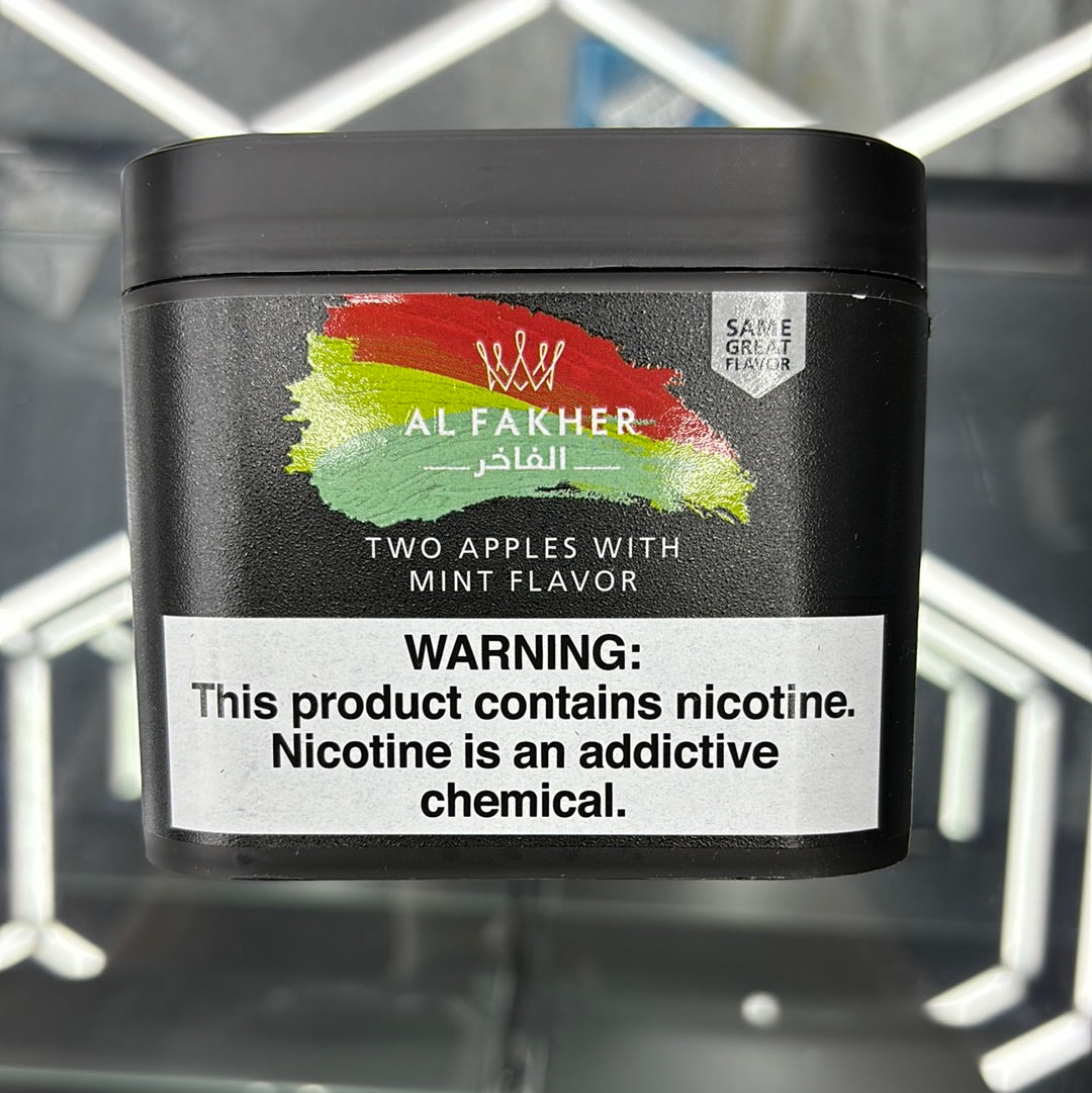 Al fakher two apples with mint flavor 0.55lbs