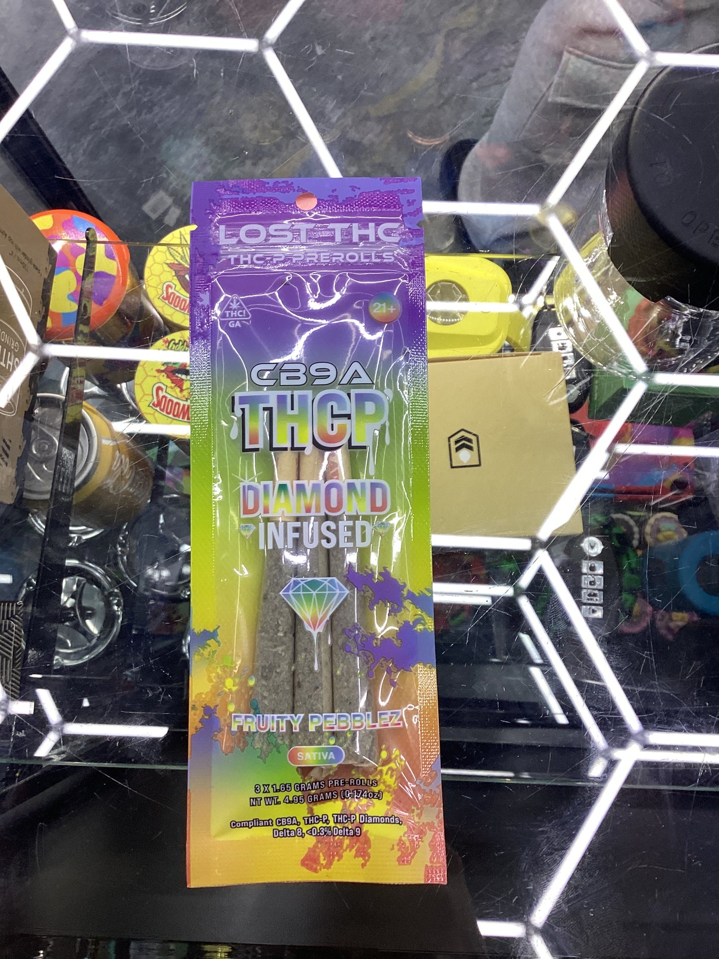 Lost thc thc p 3 pack pre rolls fruity pebbles sativa