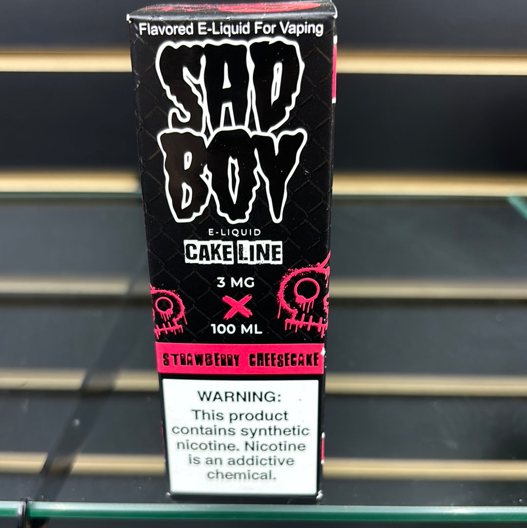 Sad boy strawberry cheesecake, 3MG