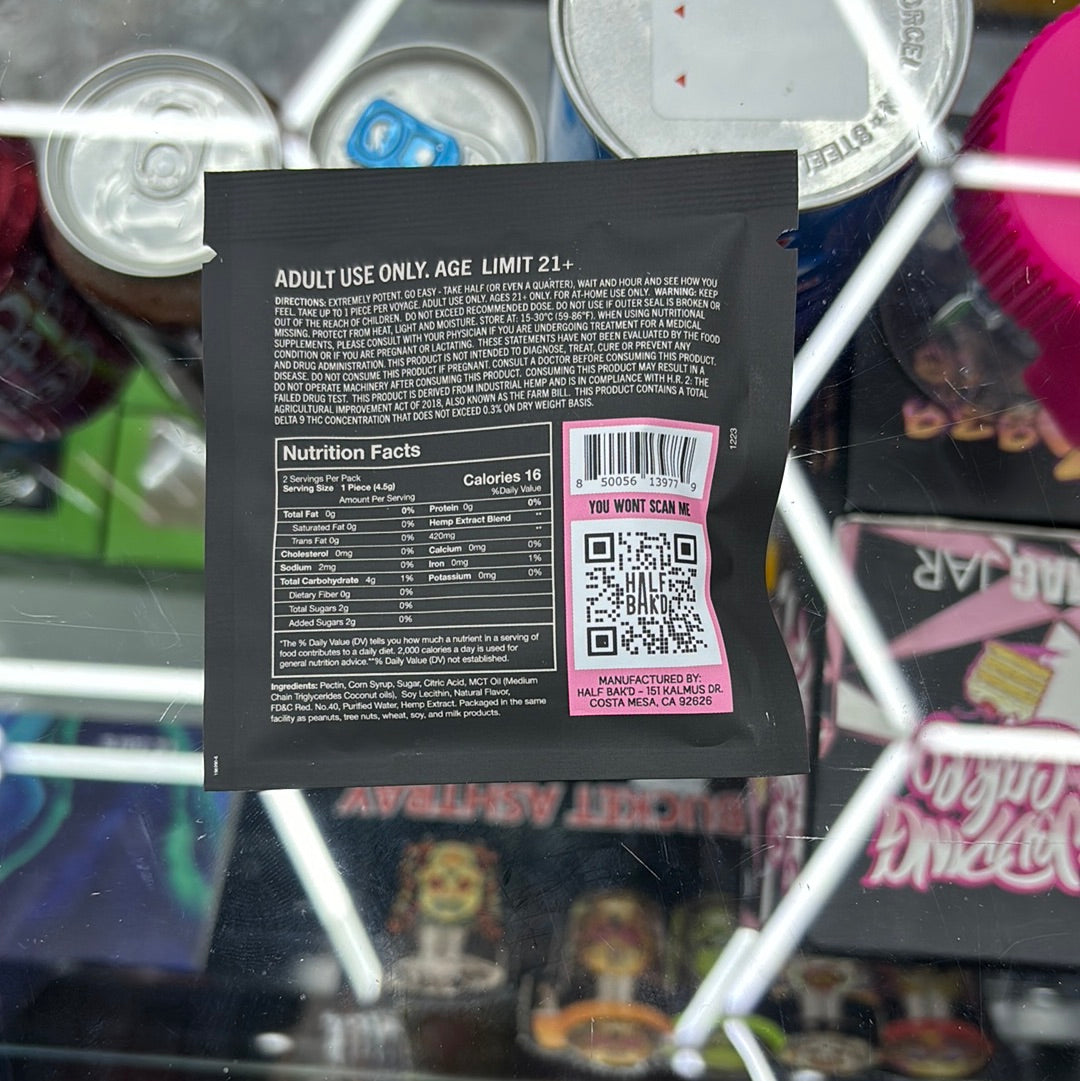 Half bakd cotton candy swirl 420mg