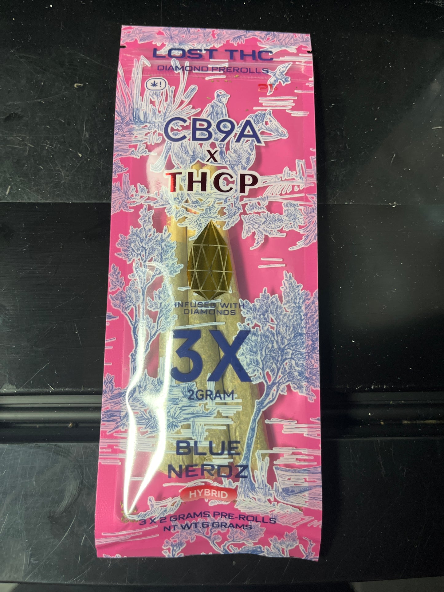 Lost thca x CB9A x THCP blue nerdz hybrid