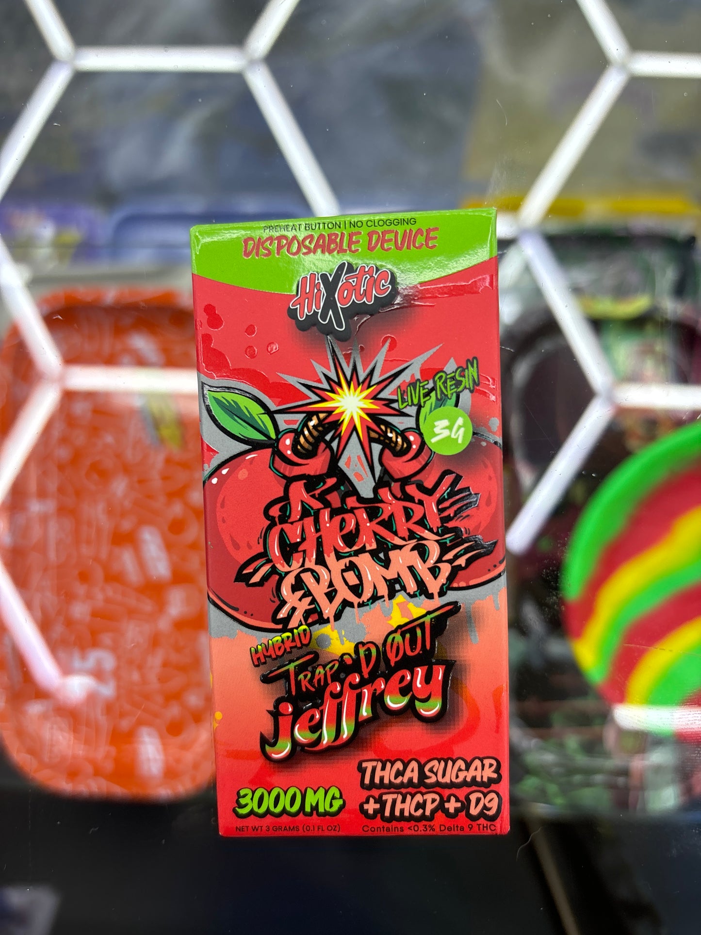 Hixotic cherry bomb trap’d out Jeffrey hybrid