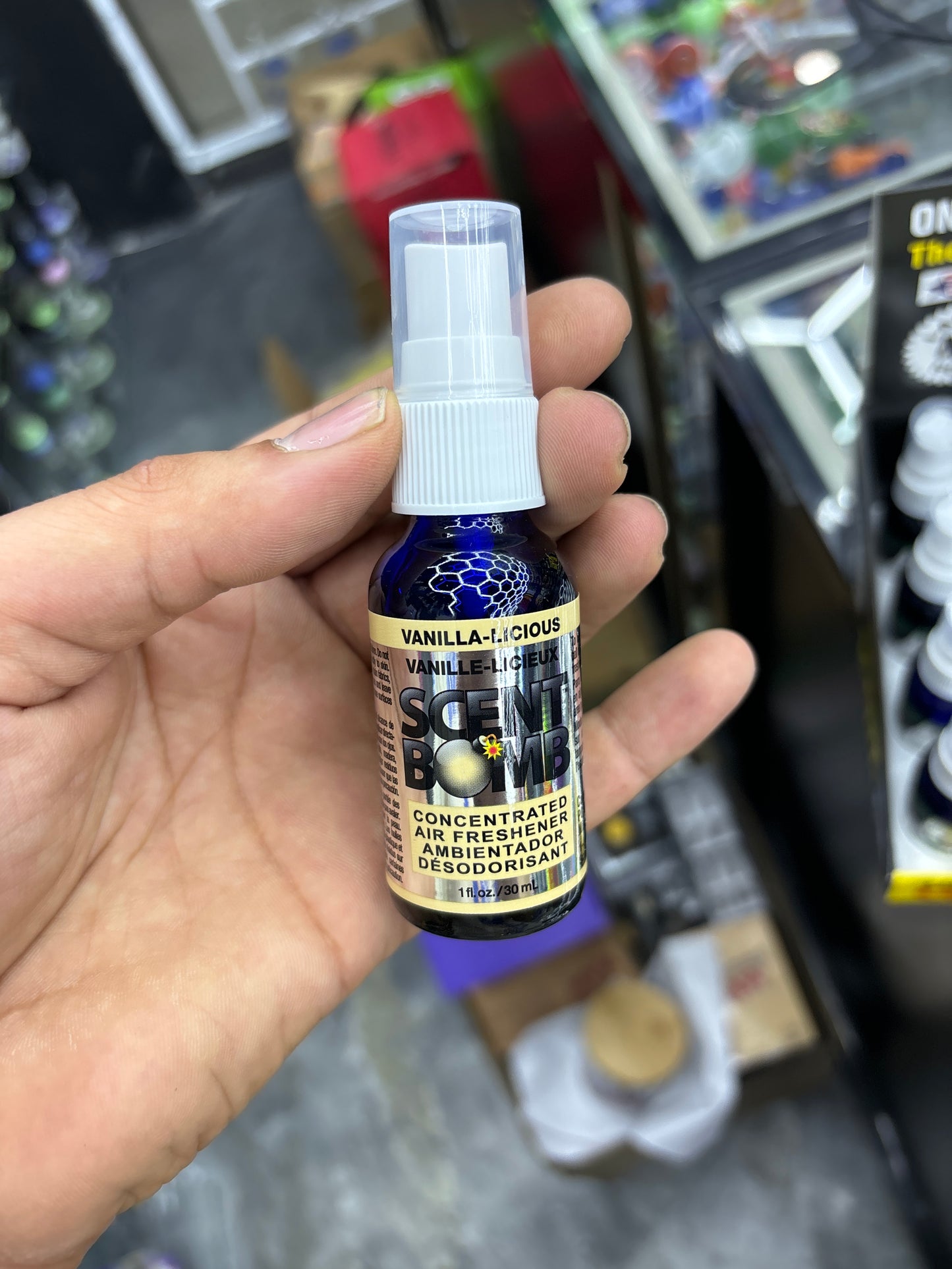 Scent bomb vanilla bomb