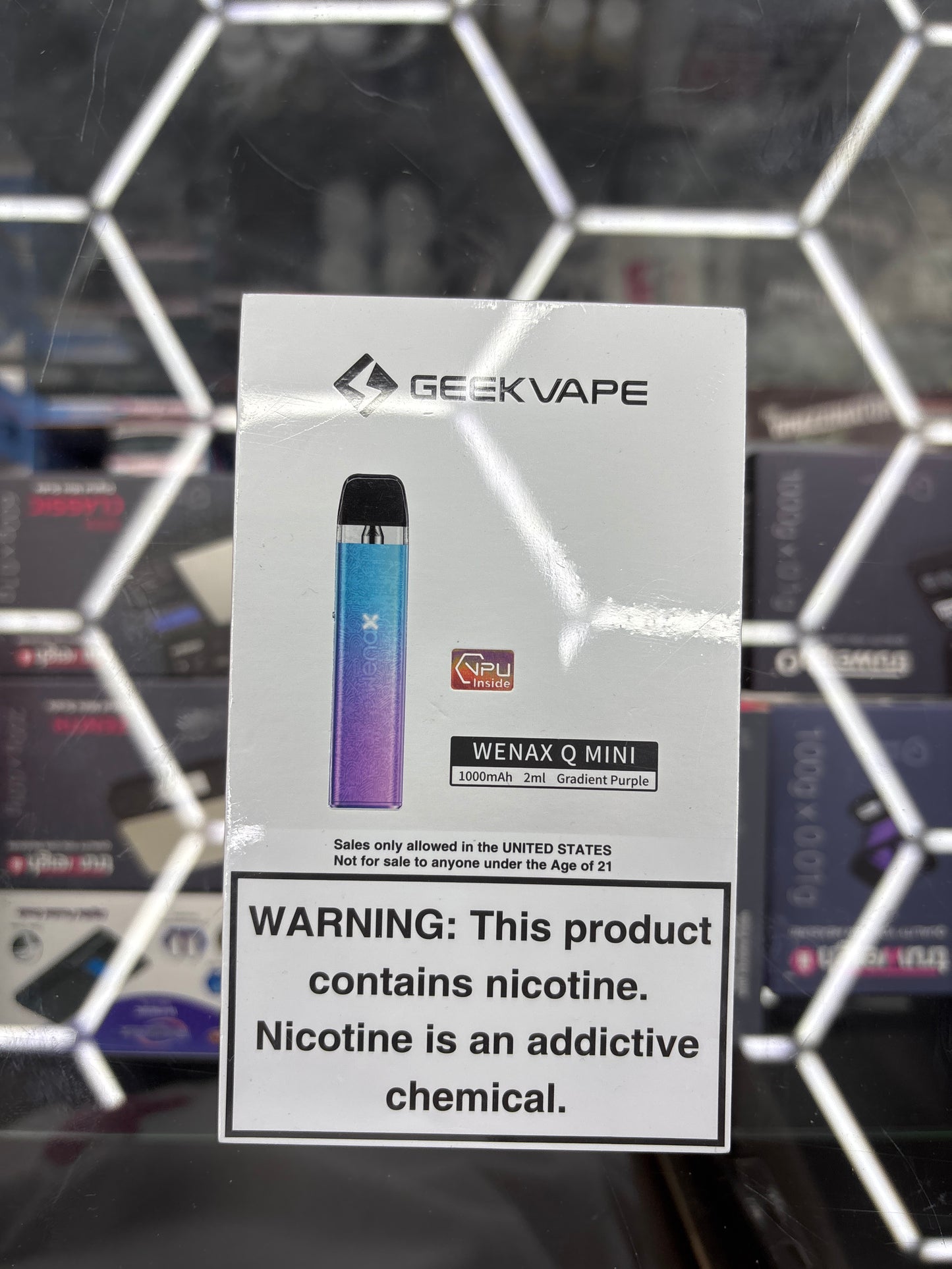 Geekvape Wenax q mini blue and purple