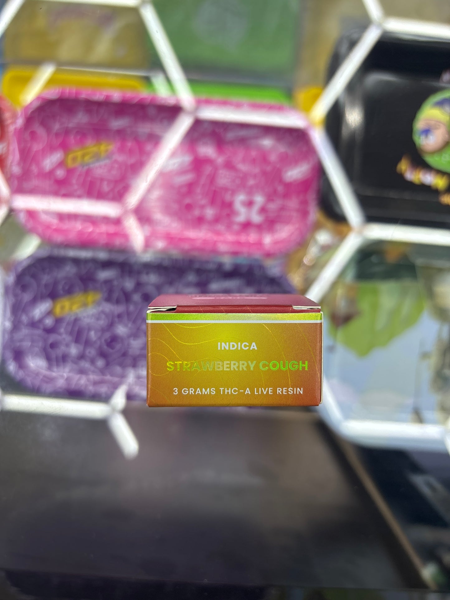 Lost diamond sauce, indica strawberry cough 3GS