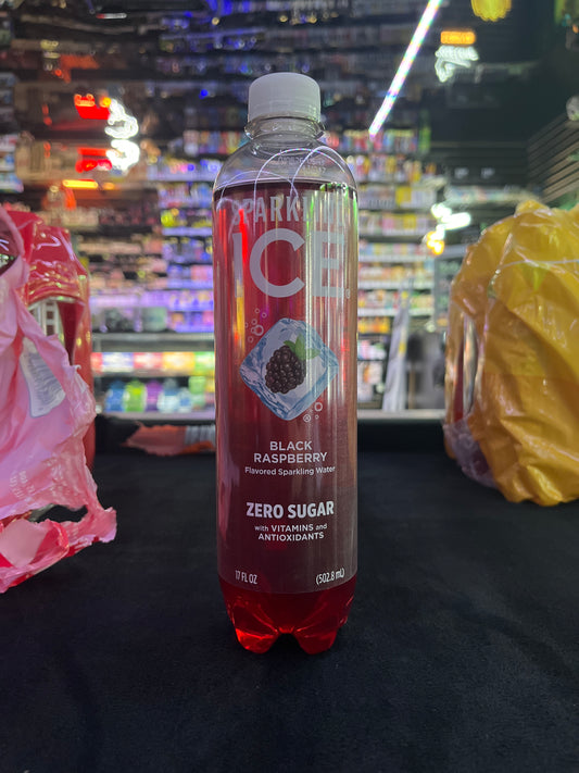 Sparkling ice 17floz black raspberry