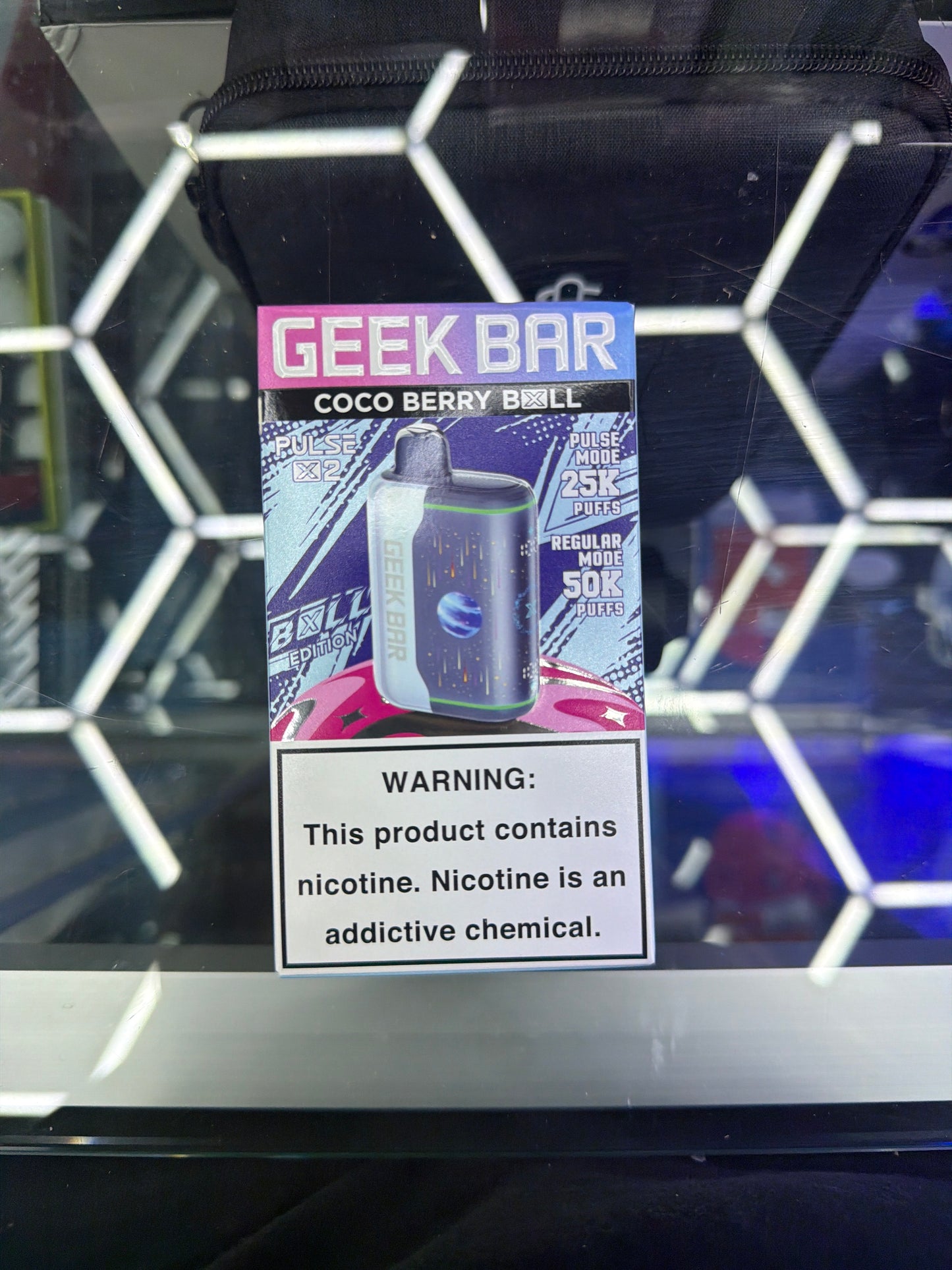Geekbar Pulse x2 25k hits Coco Berry BULL
