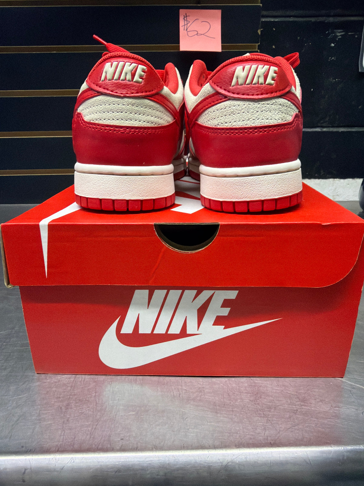 Nike Dunk Low Red Roses Size 10.5