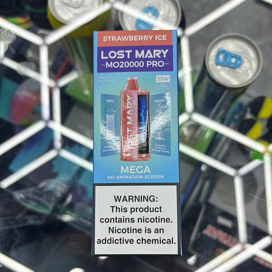 Lost Mary strawberry ice 20,000 puffs