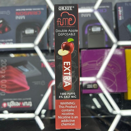 Fume extra double apple disposable