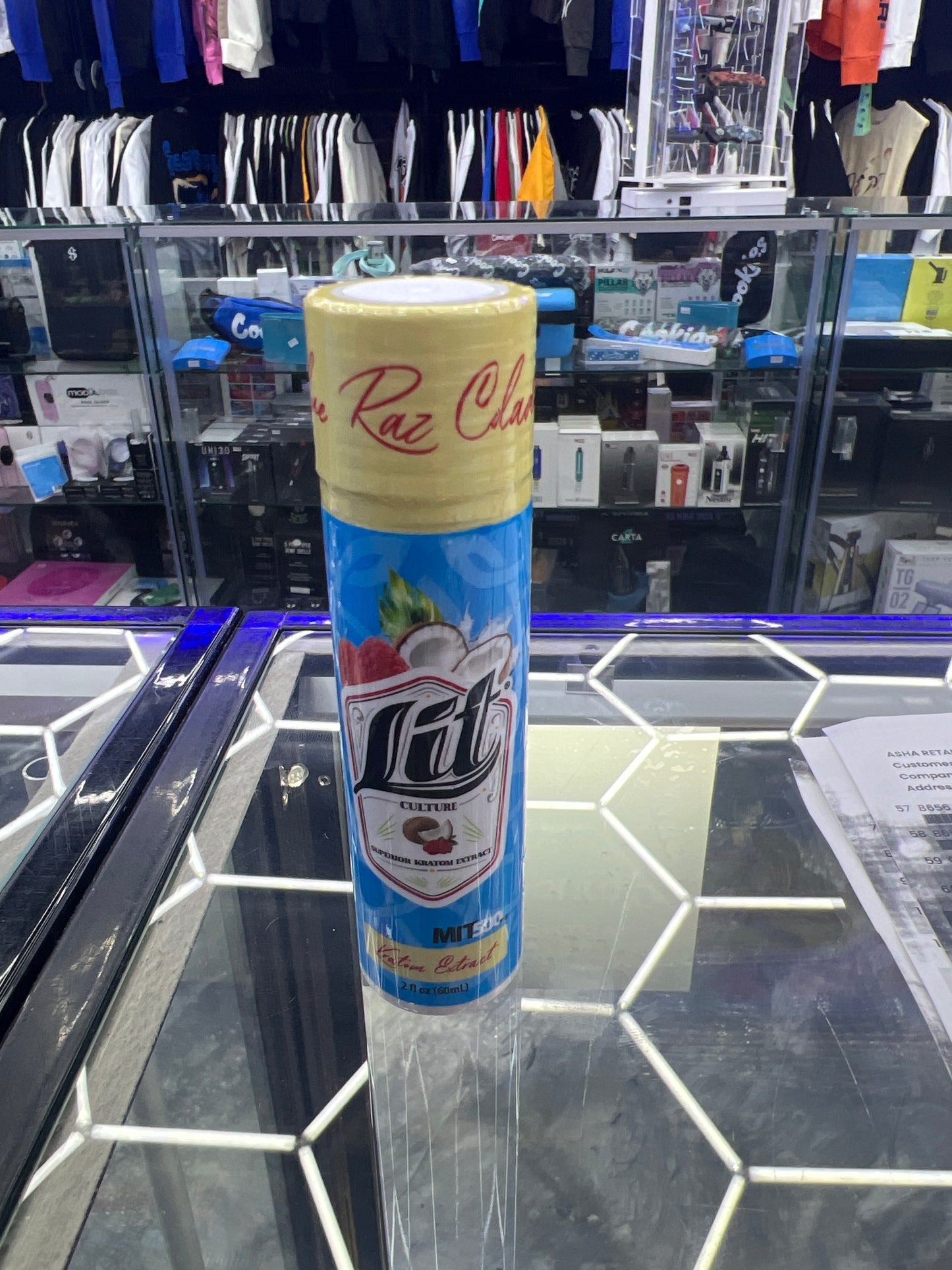 Energy Shots LIT MIT 500mg blue razz colada