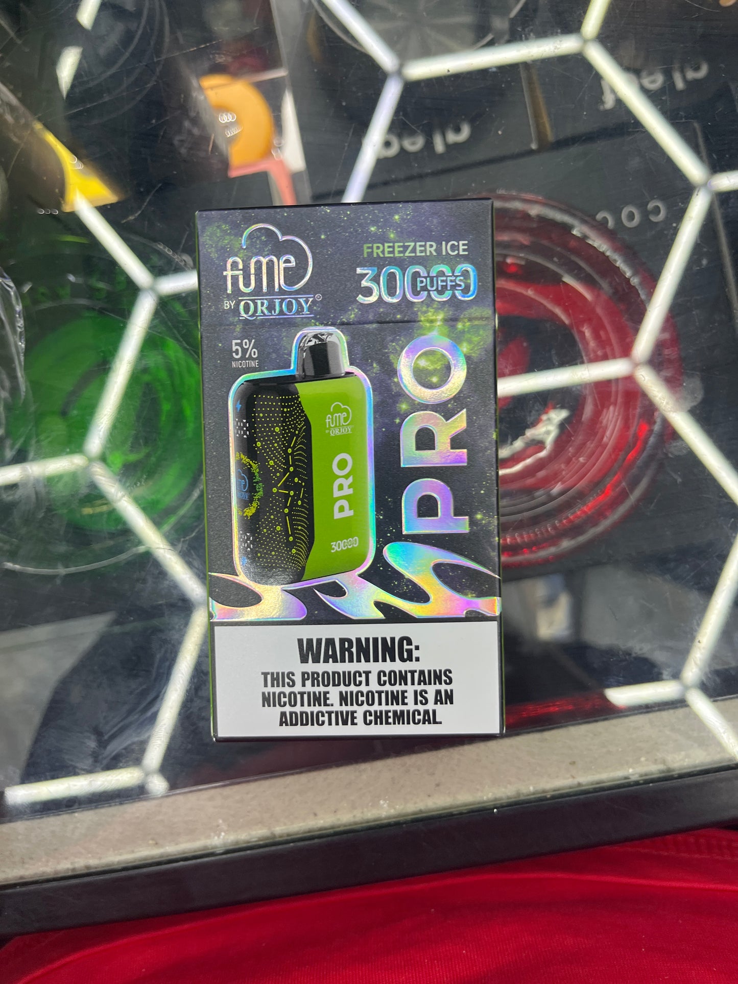 Fume 30k hits freezer ice