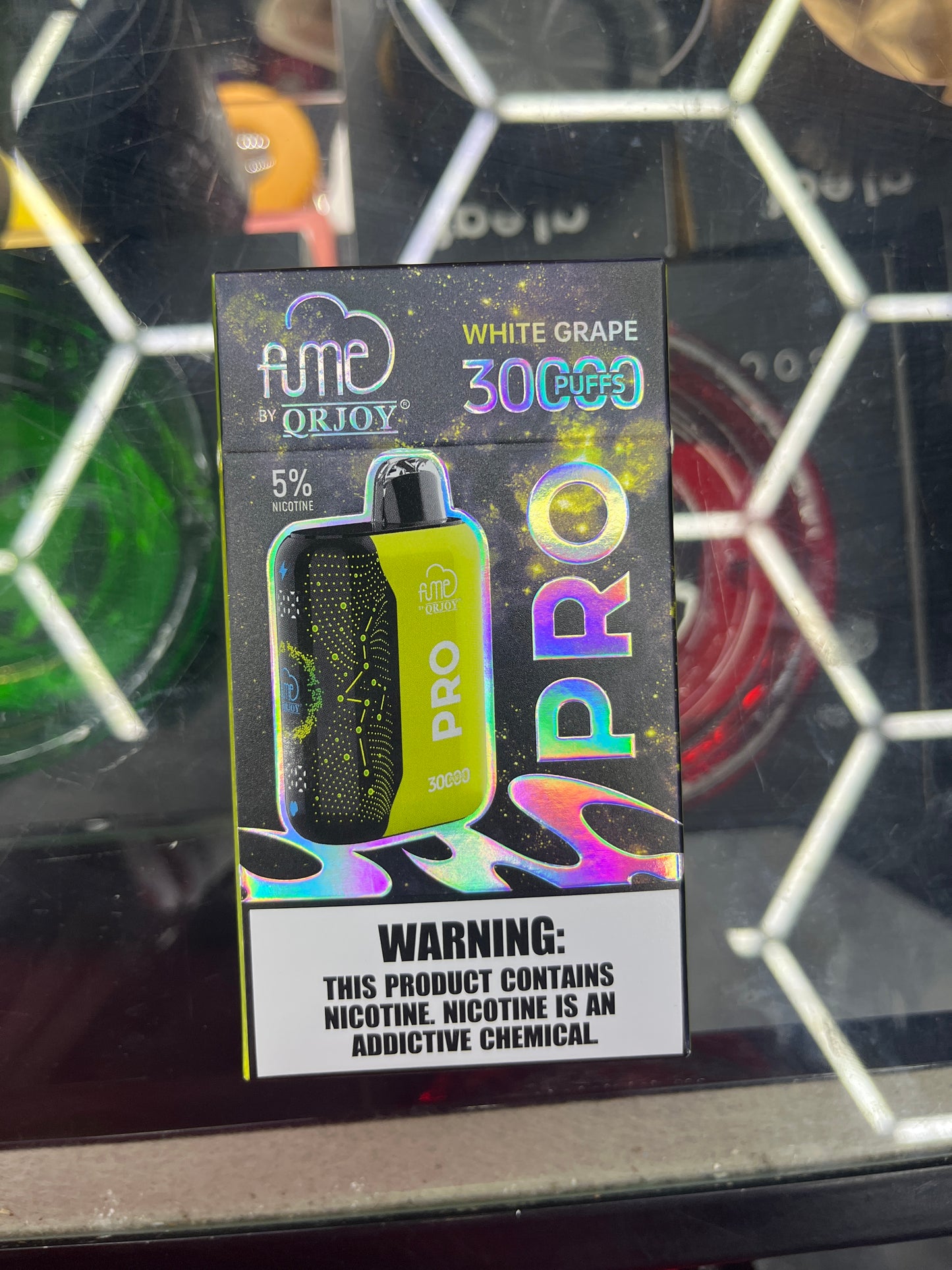 Fume 30k hits white grape