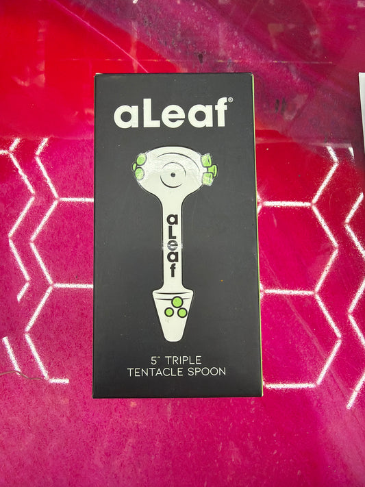 Aleaf 5" Triple Tentacle Spoon Hand Pipe