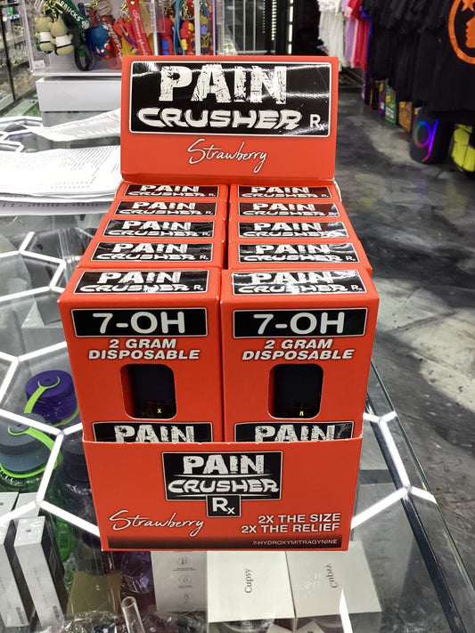 7-OH PAIN CRUSHER 2g disposable strawberry
