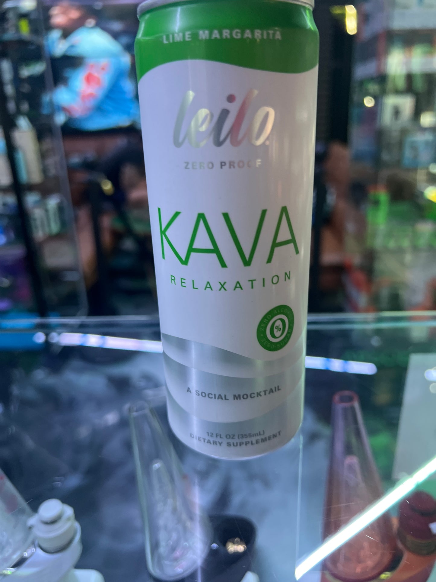 Leilo KAVA Relaxation 1000mg Lime margarita 12floz