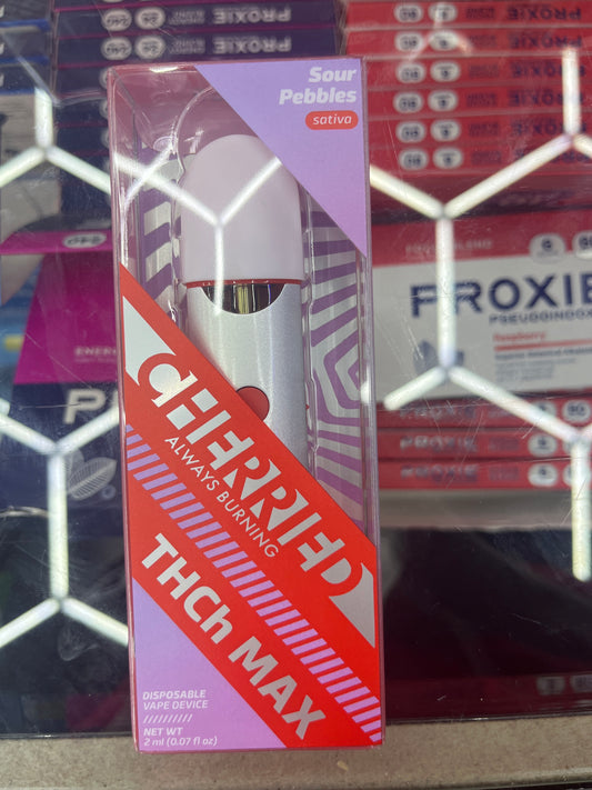 Cherried thcp max 2g dispo sour pebbles sativa