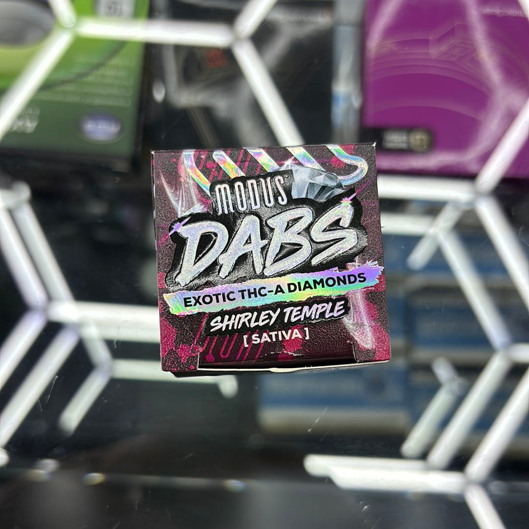 Modus dabs, Exotic Thca diamonds Shirley Temple sativa