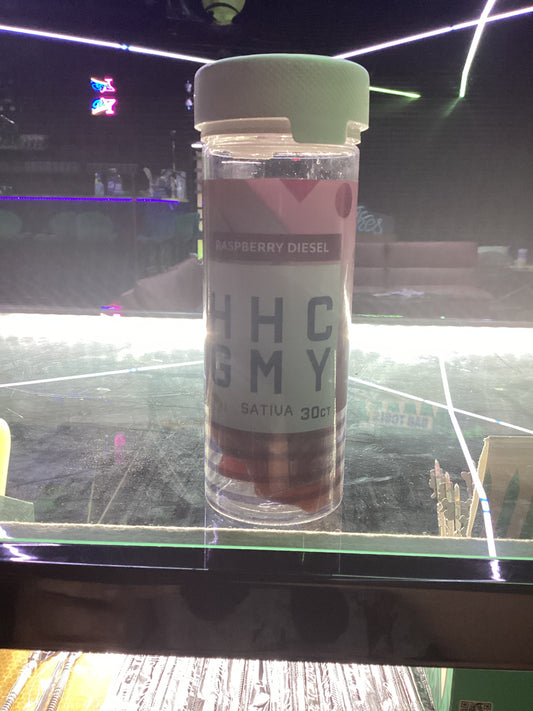 Hhc gmy 30 ct 750 mg raspberry diesel sativa