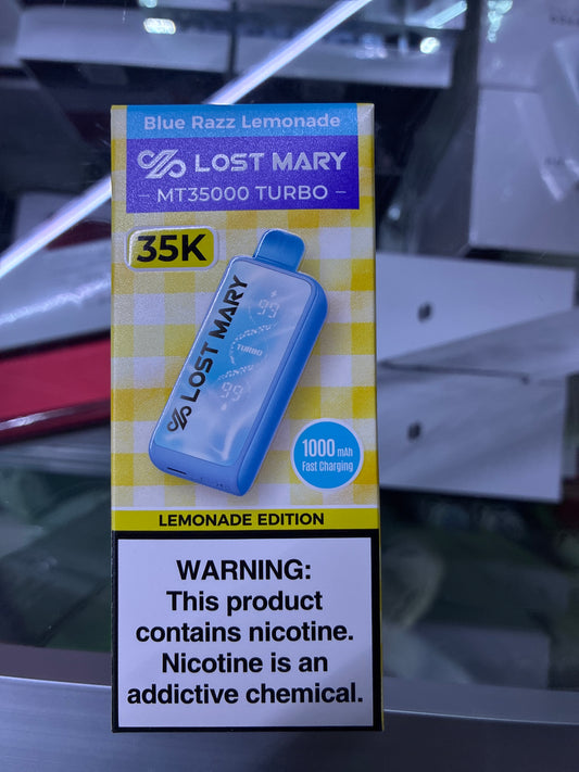 Lost Mary blue razz lemonade edition 35k