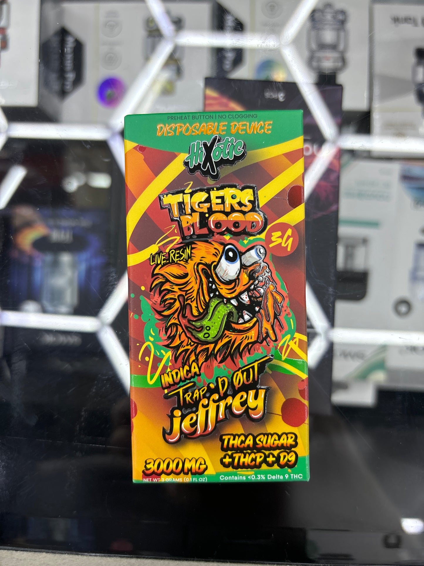 Hixotic tigers blood trap’d out Jeffrey indica