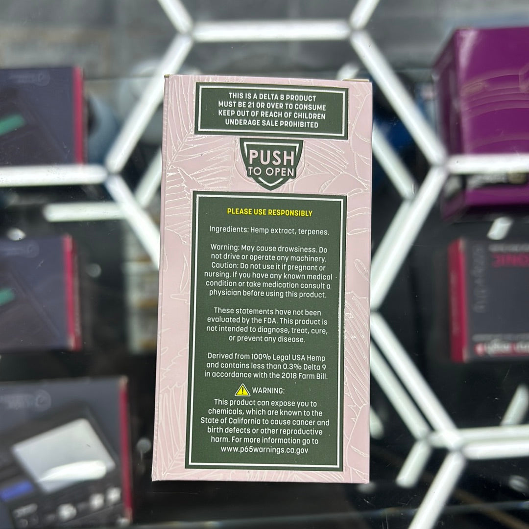 Hidden Hills club peachy bombay indica 2g VVS liquid diamond cart