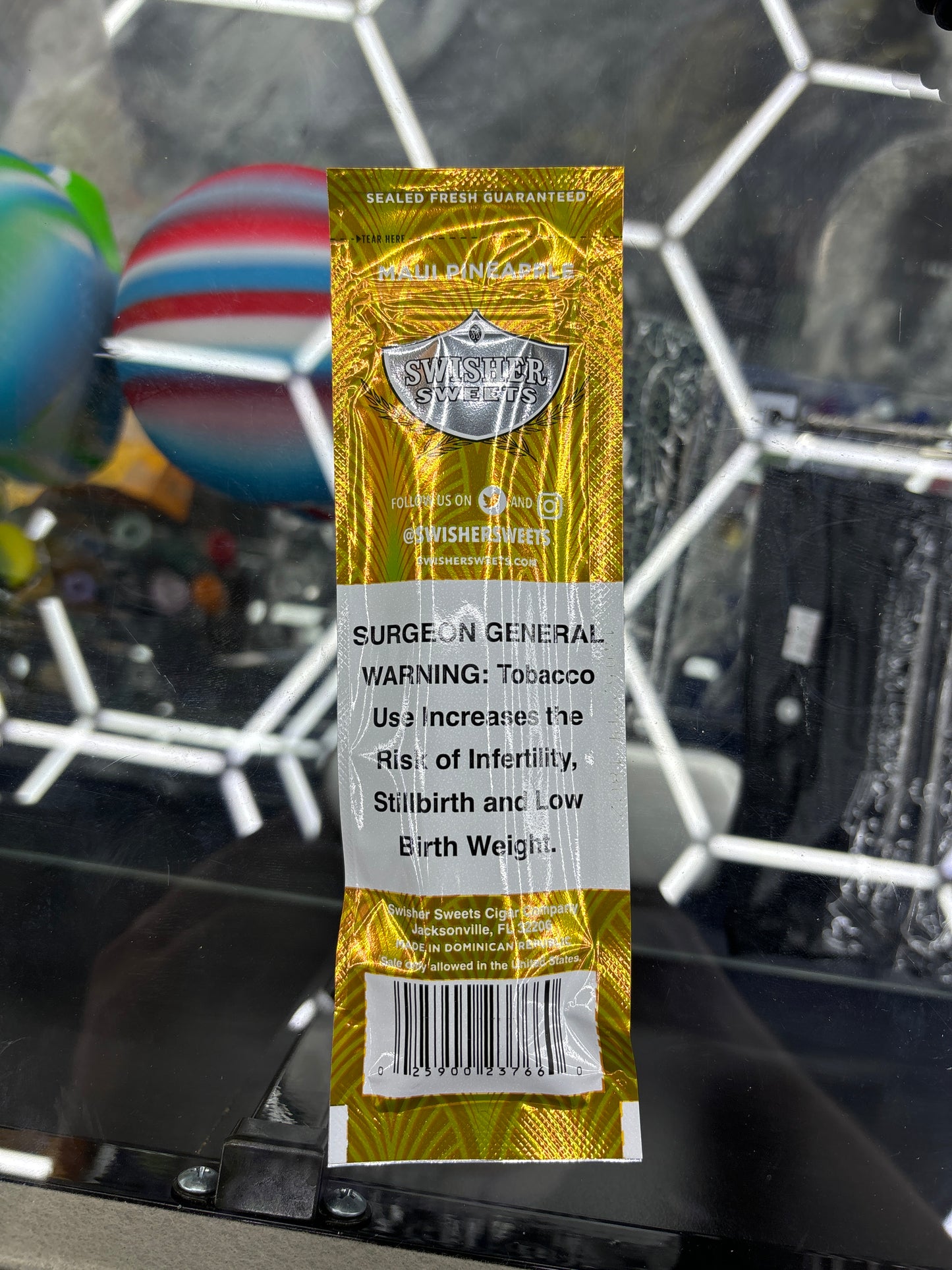 Swisher sweet Maui pineapple