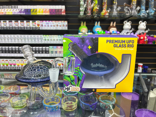 HyBird premium ufo glass rig