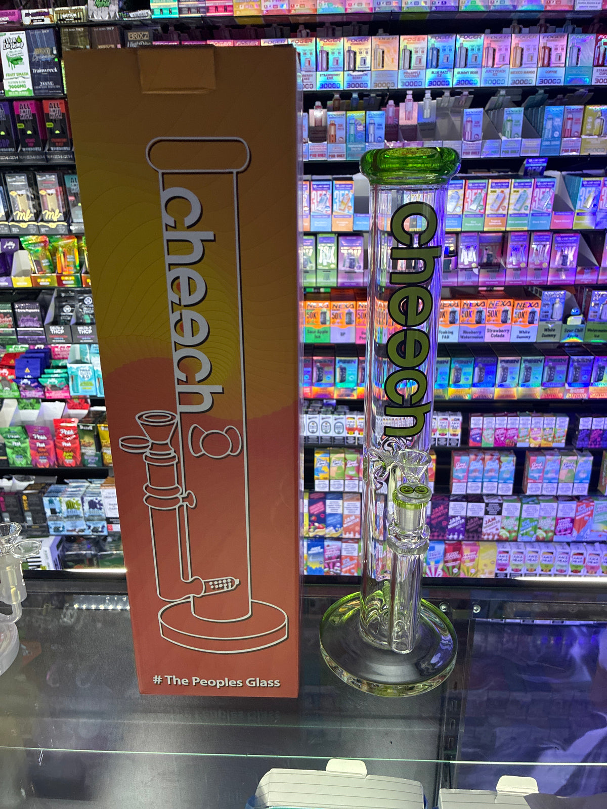 Cheech Trio of trouble glass edition Ch-114 green