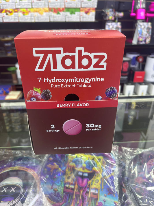 7tabz 7hydroxymitragynine berry flavor 30mg
