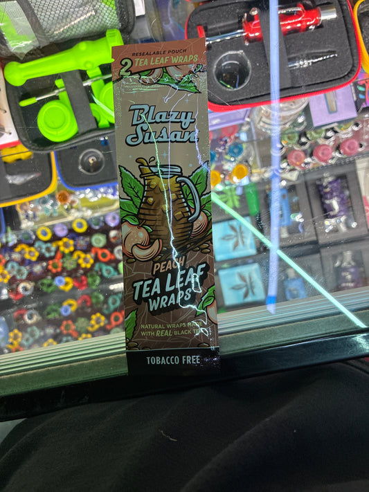 Blazy susan peach tea leaf wrap