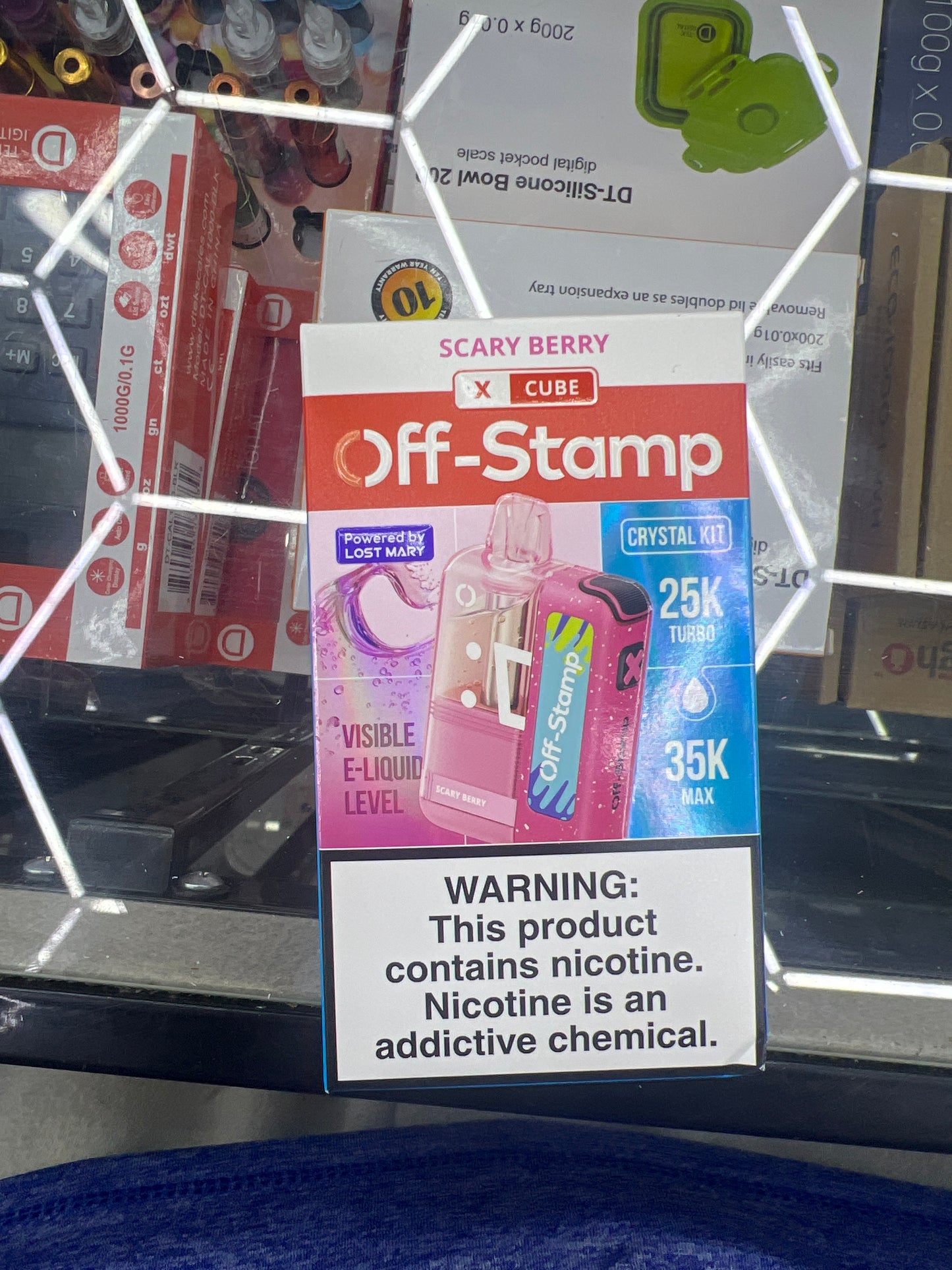 Off stamp classic x cube crystal kit 25K scarry berry