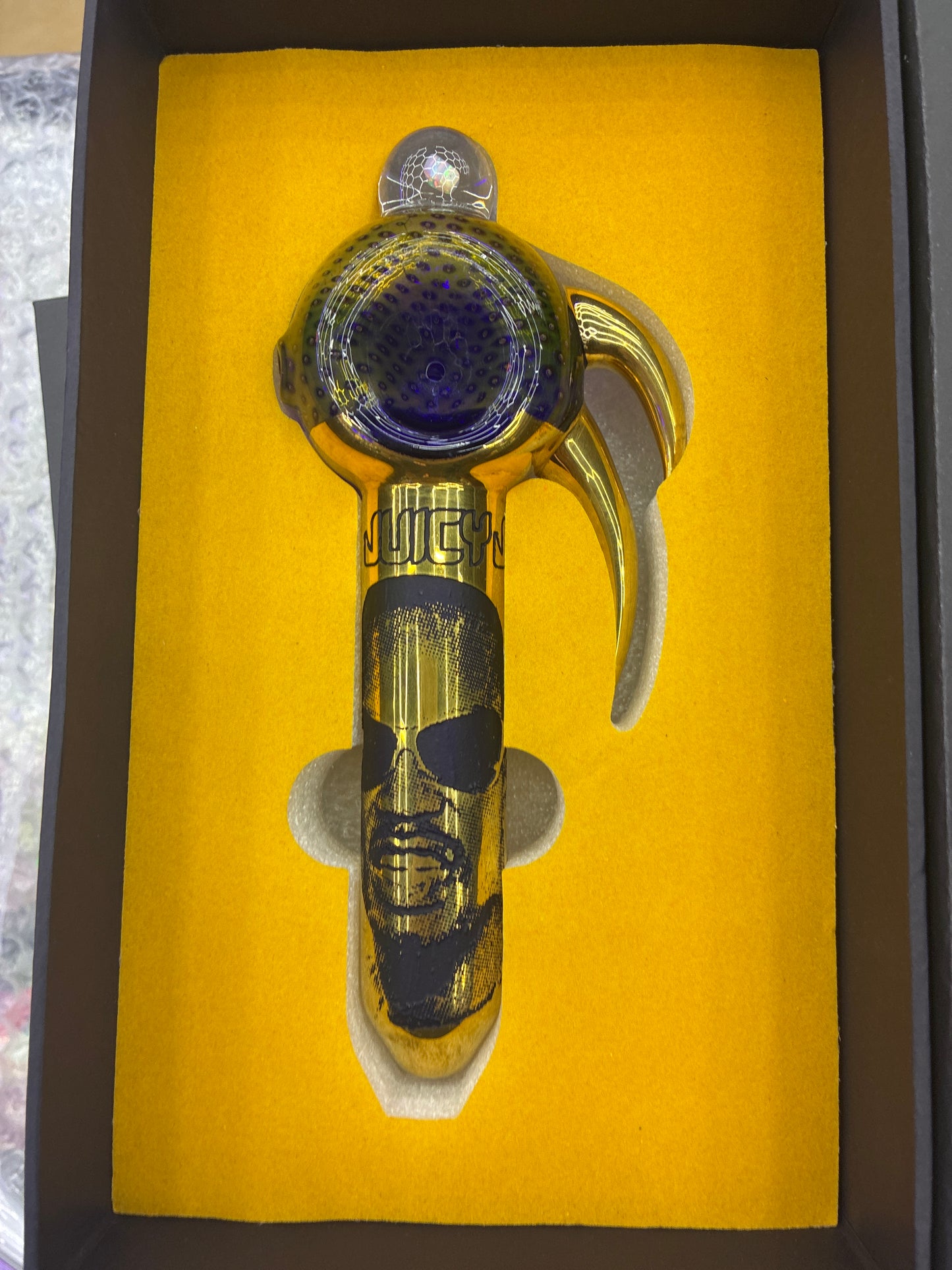 Juicy j we trippy mane glass pipe