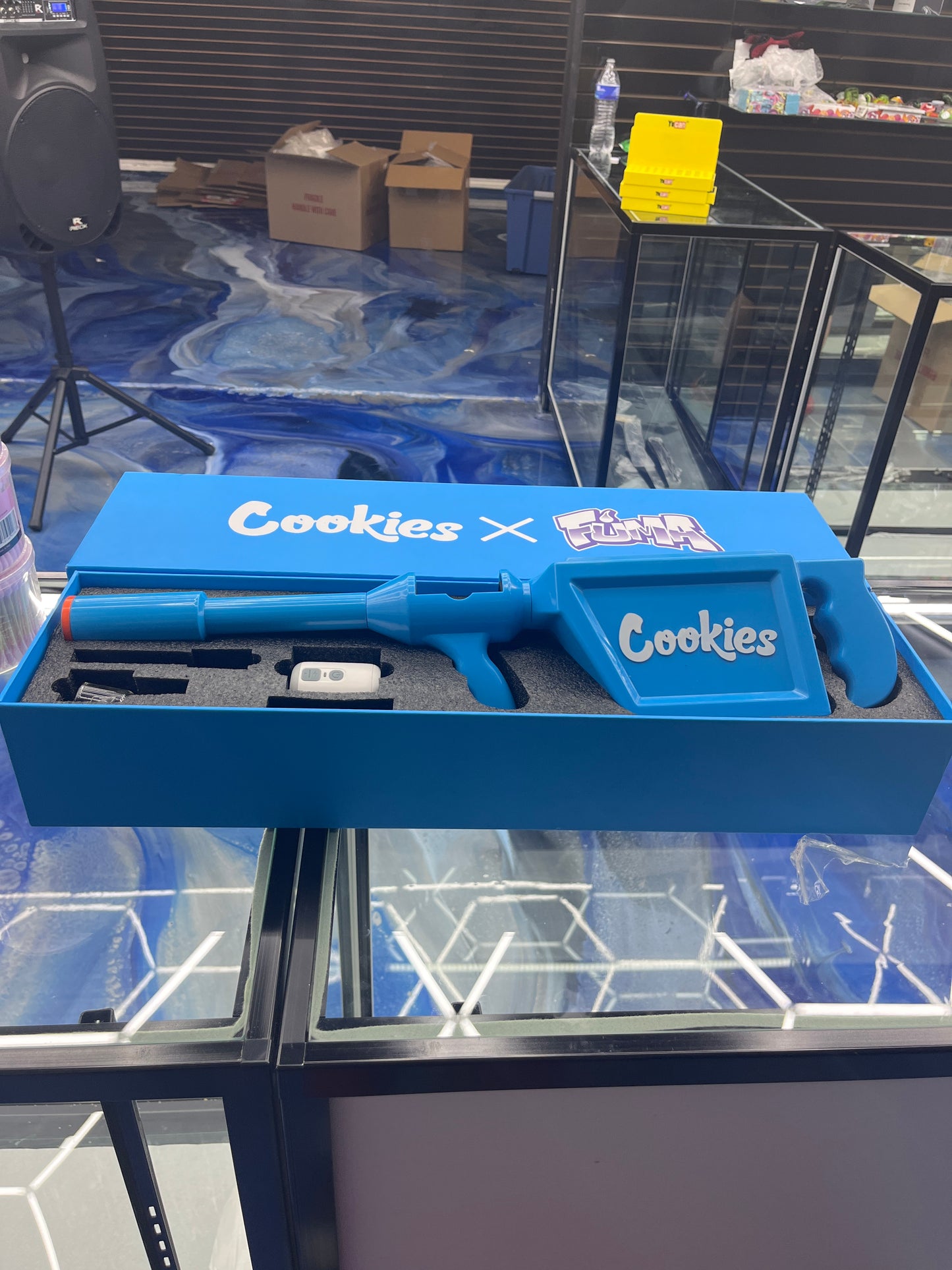 Cookies X FUMA weed blower