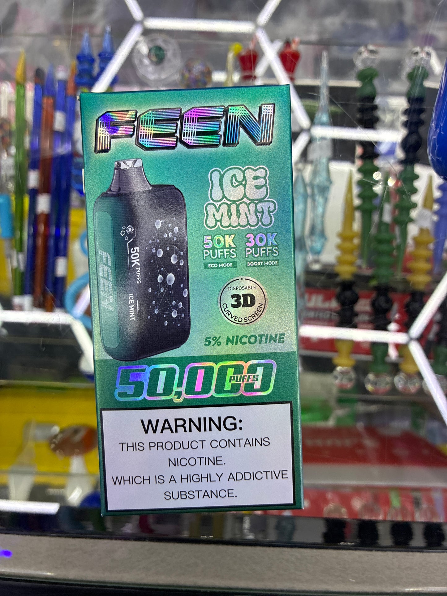 FEEN 50k puffs ice Mint