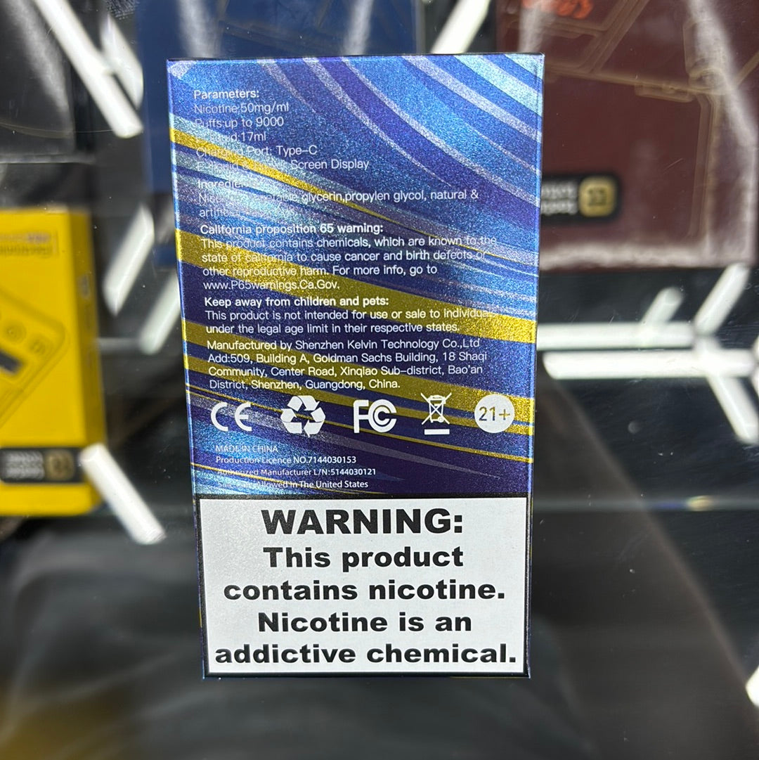 Czar cz9000 blue razz lemon