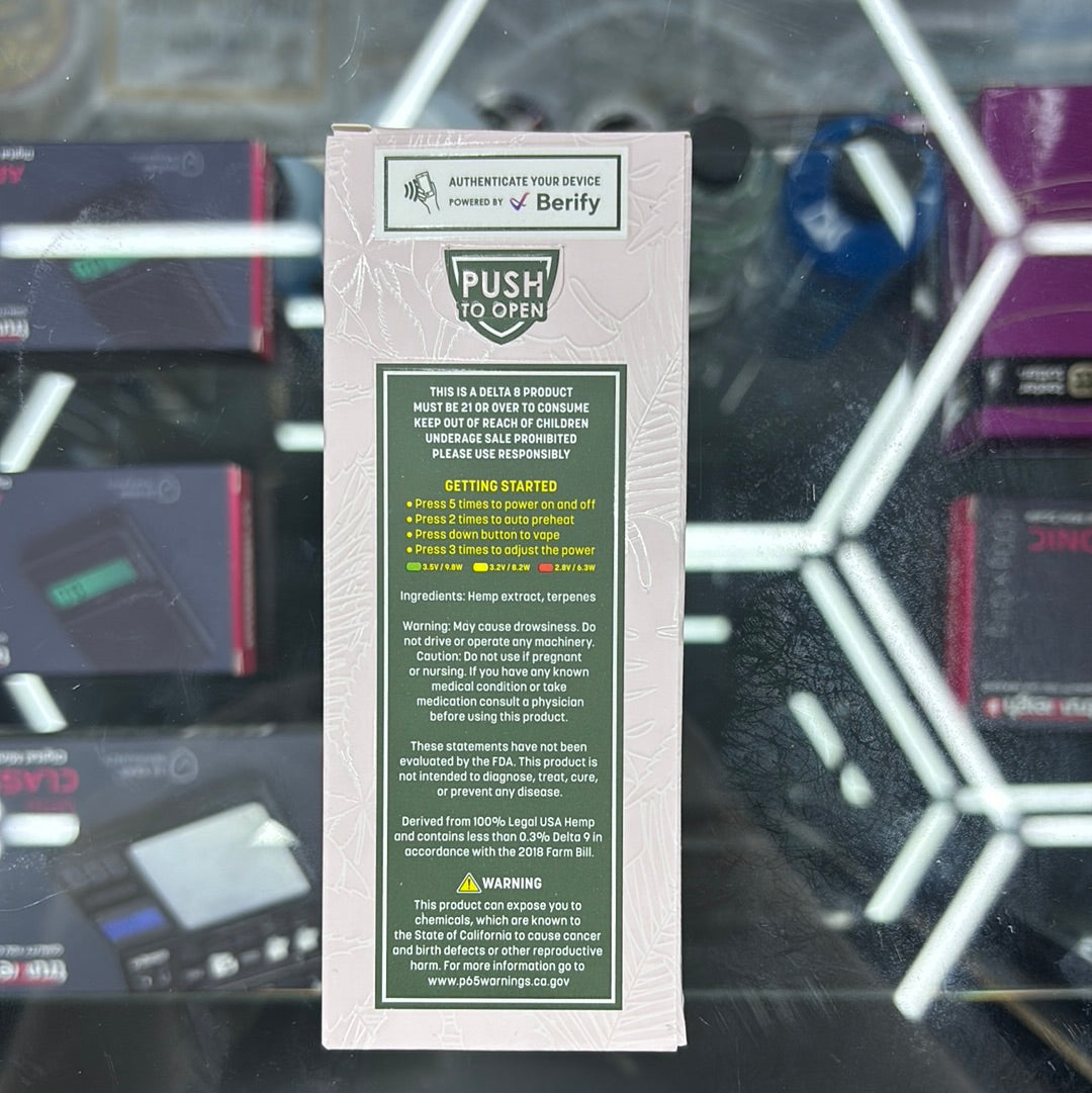 Hidden Hills club lemon cherry skittles, sativa 2G